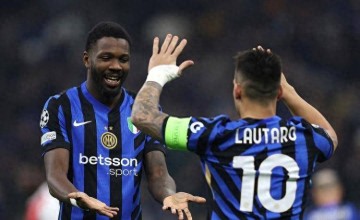 国米遭遇前锋进球荒,小图拉姆过去13场意甲进1球,劳塔罗6场1球