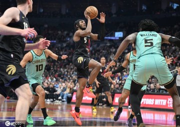 珀尔特尔24+12马威18+12 奎克利19分猛龙胜黄蜂